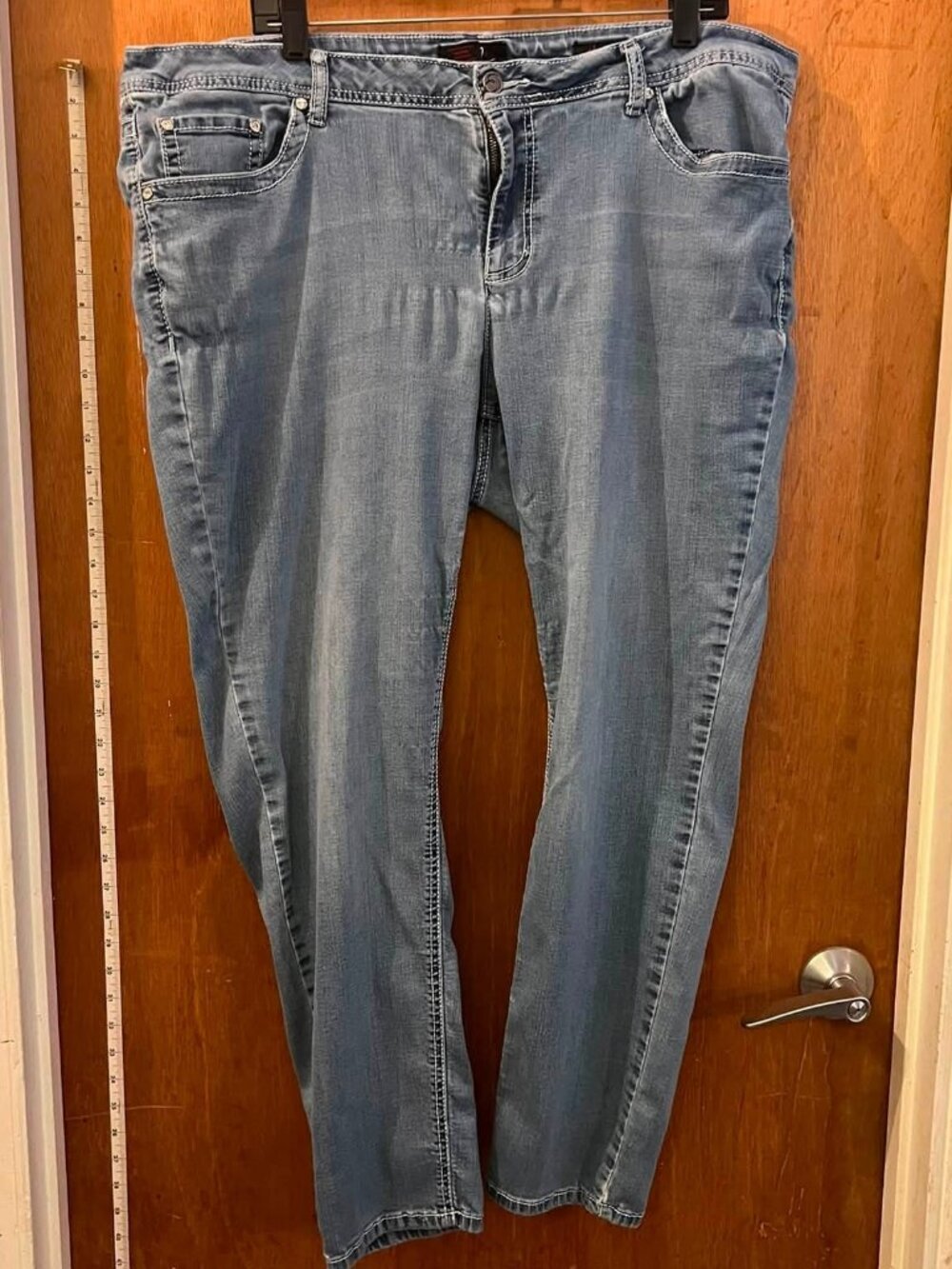 🐻Size 22W - Earl - Light Blue Skinny Jeans - W42"/L29"